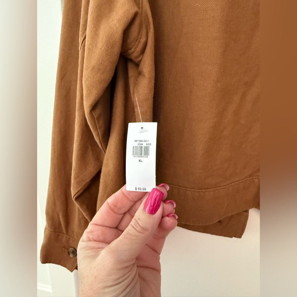 Old Navy NWT Boxy Cropped Jacket, XL - Picture 5 of 8